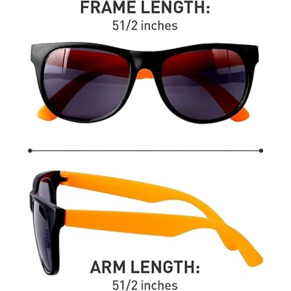 Paquete de 36 lentes de sol de neón para fiesta de 12_4
