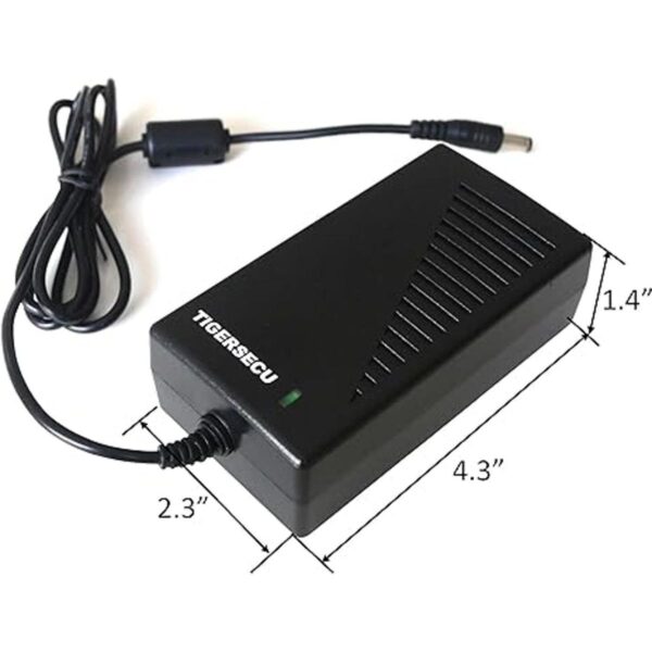 TIGERSECU Adaptador de corriente de cámara de seguridad