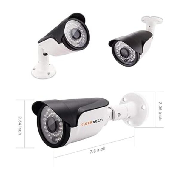 TIGERSECU Super HD 1080P Cámara de seguridad híbrida 4 en_3