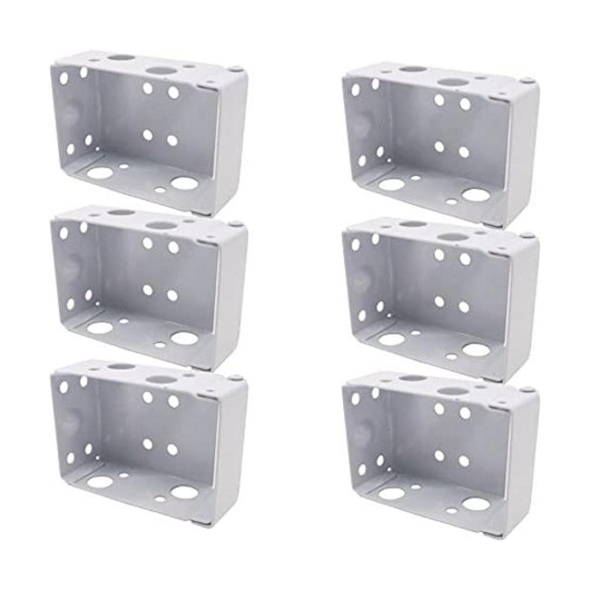 TIHOOD 6 soportes ciegos de 2 pulgadas soporte de montaje