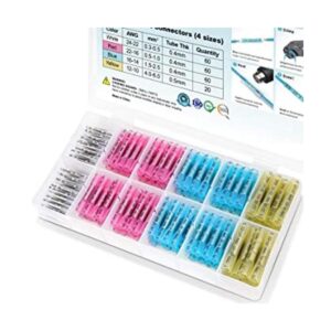 TICONN Kit de 200 conectores termorretráctiles AWG 24 10_1