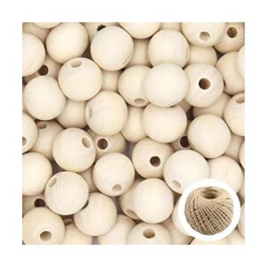 THYSSEN 500 cuentas de madera de 0.787 in para_1