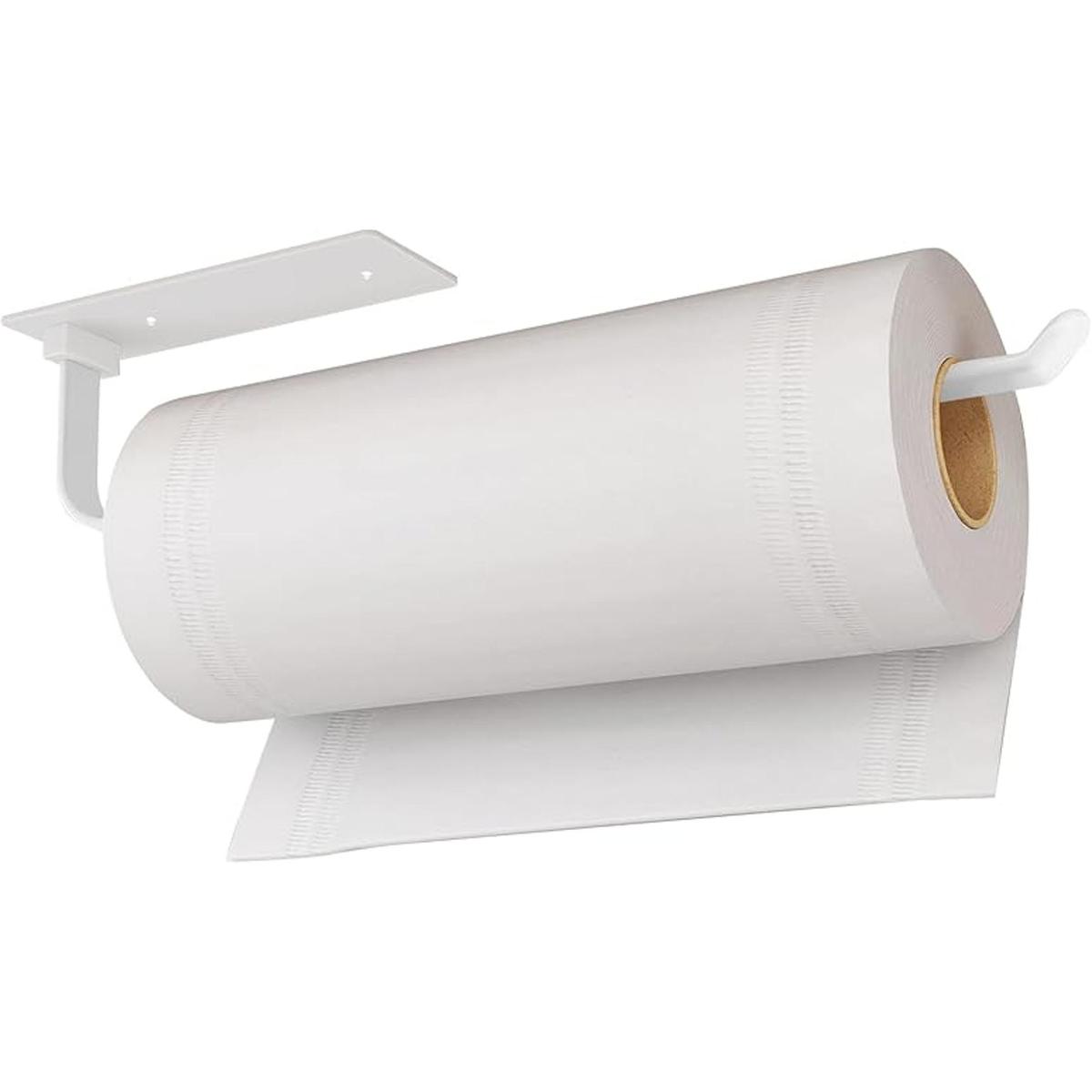 Soporte para toallas de papel autoadhesivo o perforante