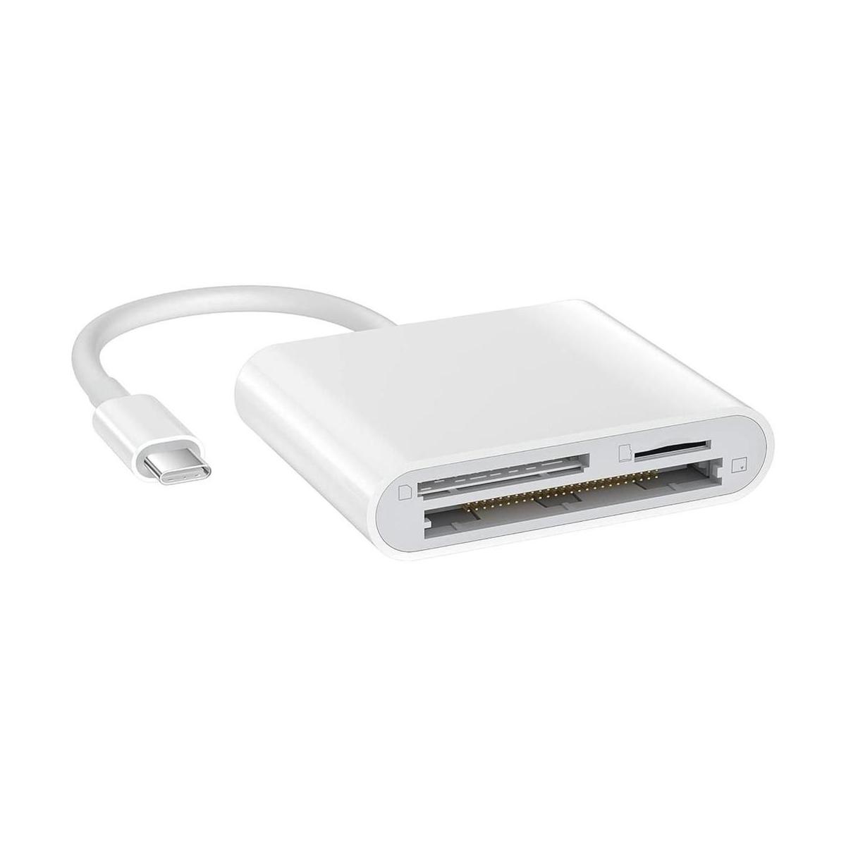 Lector de tarjetas USB C CFSDTF lector flash compacto