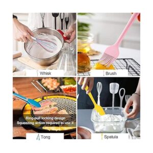TIBLEN Juego de 18 utensilios de cocina de silicona_3