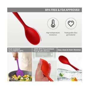 TIBLEN Juego de 18 utensilios de cocina de silicona_4