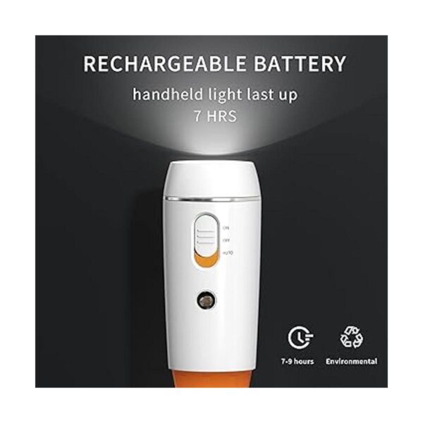 THOVAS Linterna de emergencia luz LED 3 en 1 luz de_6