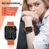 THWALK Paquete de 6 correas compatibles con Apple Watch de_4