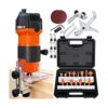 THINKWORK Fresadora compacta 6.5Amp 1.25 HP kit de