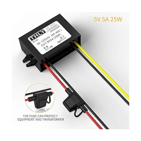 Convertidor CC Buck 24 V 12 V a 5 V Convertidor paso_2