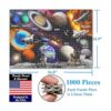 Think2Master Rompecabezas de 1000 piezas con sistema solar_2