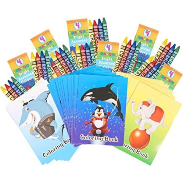 THE TWIDDLERS 72 mini libros para colorear y 18 cajas de_1