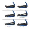 Herramienta de compresión coaxial compresión RG59 RG6