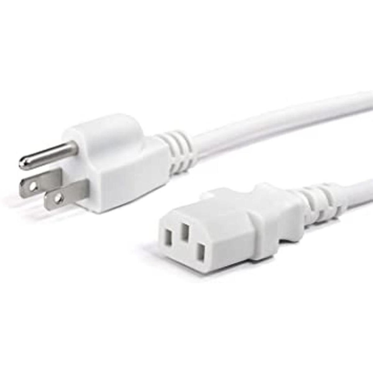 Cable de alimentación de CA 3 clavijas 25 pies 24.6