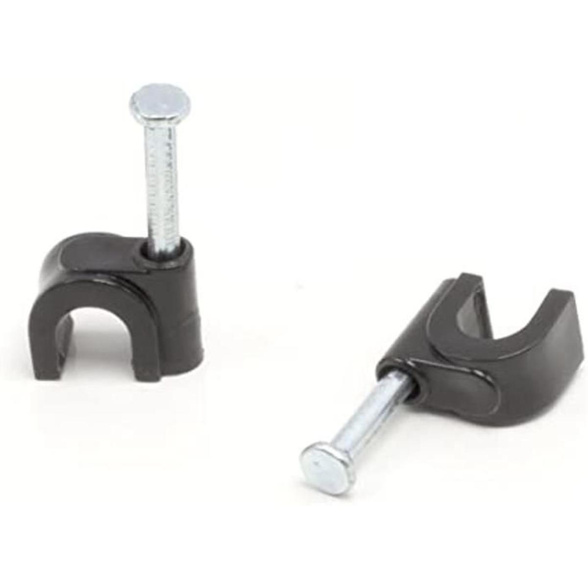 Clips de cable coaxial individuales Cat6 clip de cable