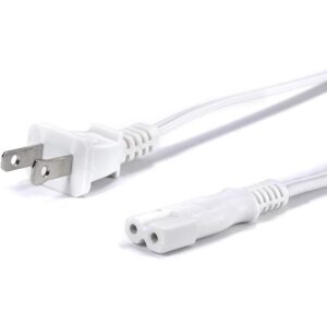 Cable de alimentación polarizado de 2 puntas con núcleo de_1