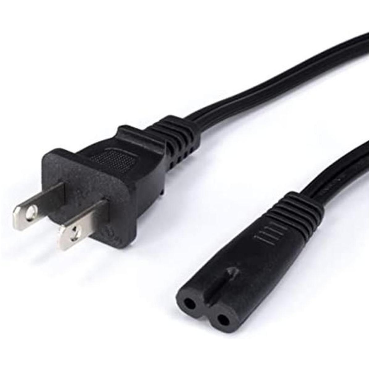 Cable de alimentación Figura 8 2 puntas con núcleo de