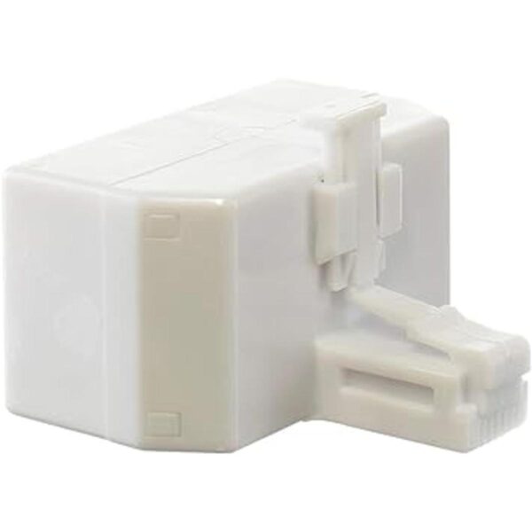 Divisor de teléfono adaptador de 2 líneas divisor de 3