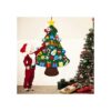 THAWAY rbol de Navidad con 34 piezas de adornos
