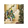 THAWAY rbol de Navidad con 34 piezas de adornos