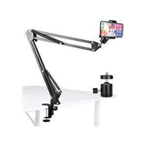 Overhead Video Mount Articulating ArmCell Phone Holder_1