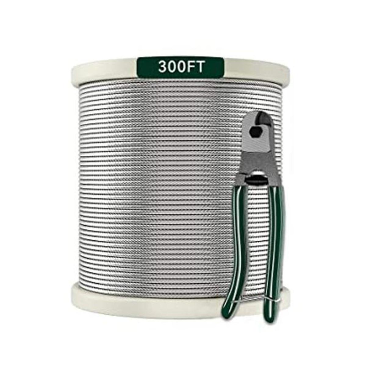 Cable de acero inoxidable 18 con cortador construcción