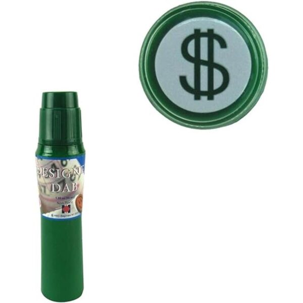TGLLC Rotulador de tinta verde brillante de secado_1