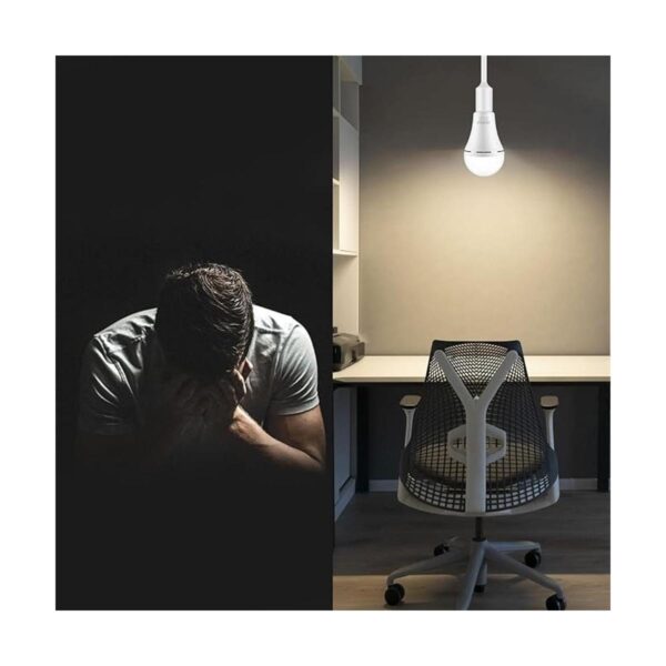 Bombillas LED de emergencia recargables para el hogar con