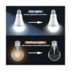 Bombillas LED de emergencia recargables para el hogar con