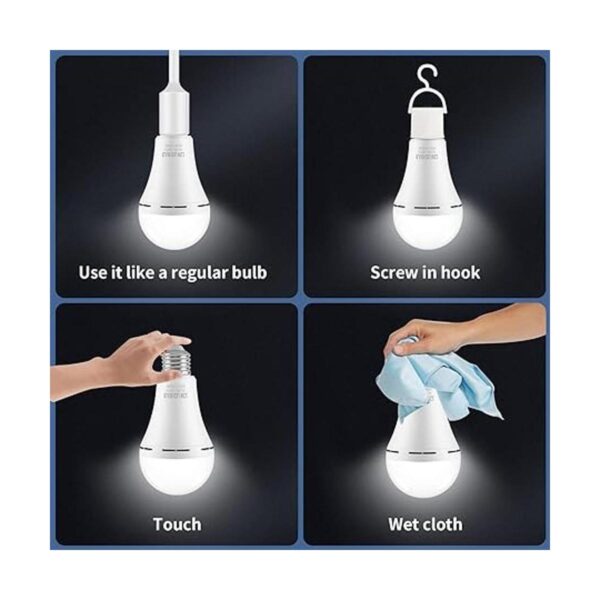 TFOI Bombillas LED de emergencia recargables para el