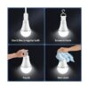 Bombillas LED de emergencia recargables para el hogar con