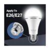 Bombillas LED de emergencia recargables para el hogar con