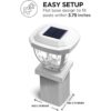 Home Zone Security ELI1403V Luces LED solares de 3.5_3