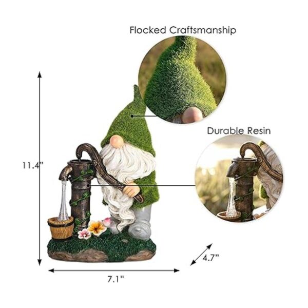TERESAS COLLECTIONS Decoraciones de gnomos de jardín_6