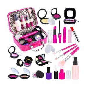 Tepsmigo Kit de maquillaje de simulación para niñas juego_1
