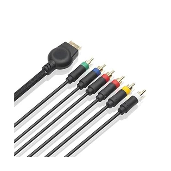 Cable AV de componentes PS3 de 6 pies cable de audio RCA_3