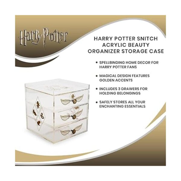 Ukonic Harry Potter Snitch Organizador de belleza