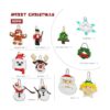 Juego de construcción de adornos para árbol de Navidad_2