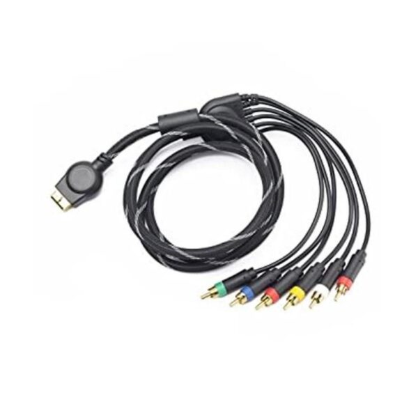 Cable AV de componentes PS3 de 6 pies cable de audio RCA_1
