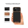 TENDLIN Funda compatible con iPhone 12 Pro Max de grano de_3