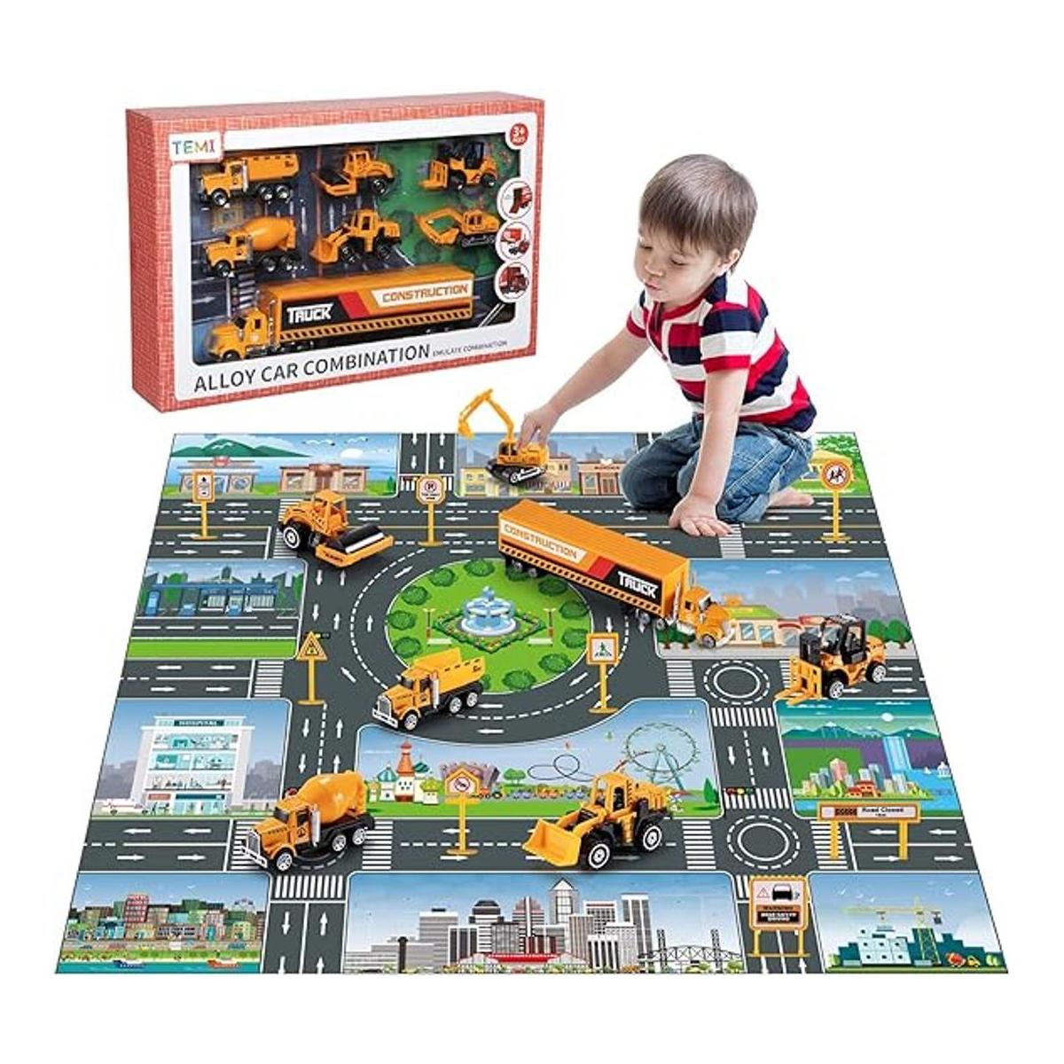 TEMI Juego de juguetes de construcción de ingeniería a