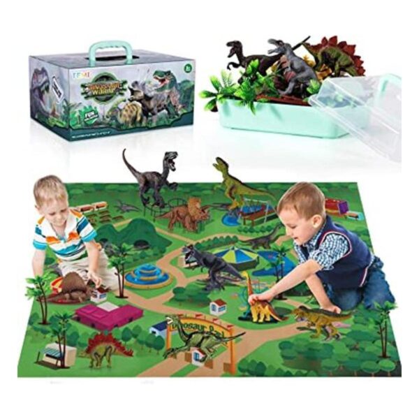 TEMI Juguetes de dinosaurio para niños de 3 a 5 años con_1