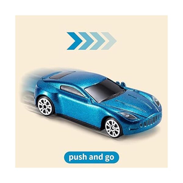TEMI Diecast Juego de juguetes de autos de carreras con