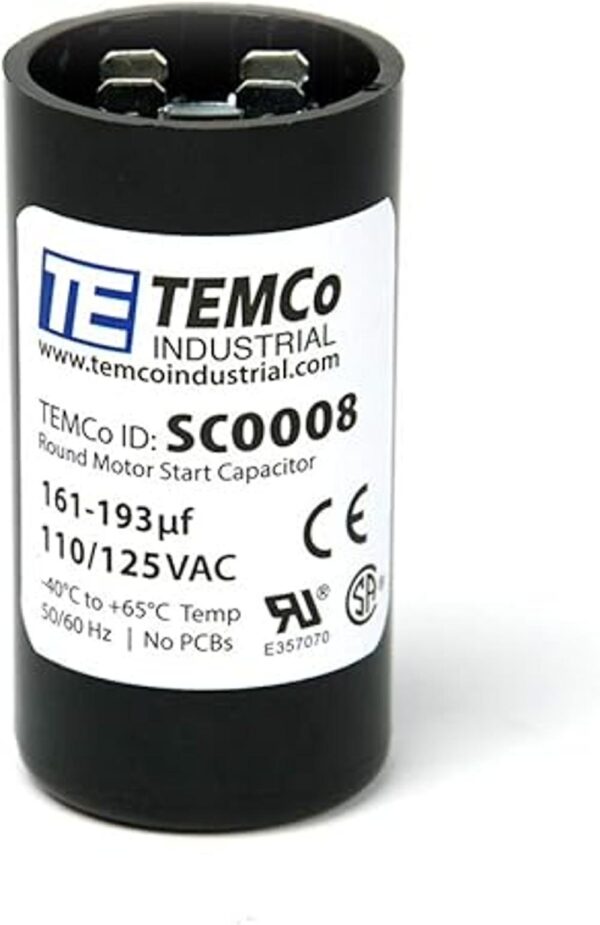 TEMCo Condensadores de arranque 110125 voltios SC0008_2