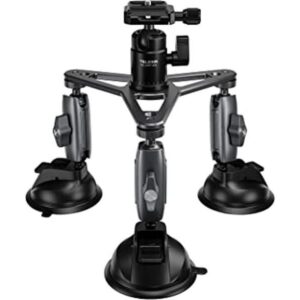 Soporte de ventosa triple resistente con cabezal de bola_1