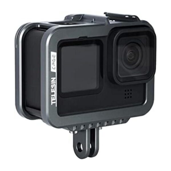 TELESIN Funda protectora de aluminio compatible con GoPro_1