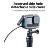 TELESIN Funda protectora de aluminio compatible con GoPro_6