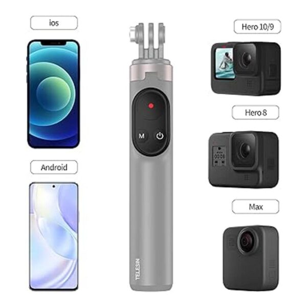 Selfie Stick con control remoto para GoPro Hero 11 10 9 8_2