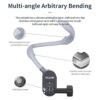 TELESIN Magnetic Chest Mount Soft Silicone Magnetic Neck_3