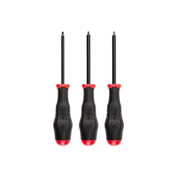 TEKTON DHQ91004 Juego de destornilladores cuadrados de